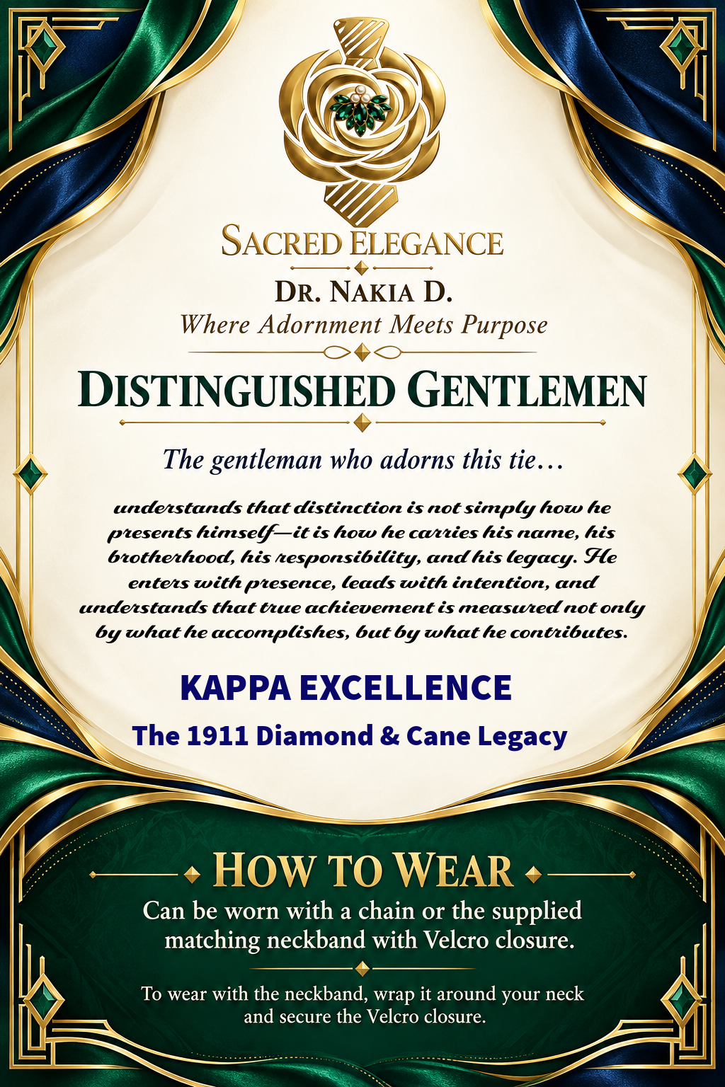 KAPPA EXCELLENCE | The 1911 Diamond & Cane Legacy