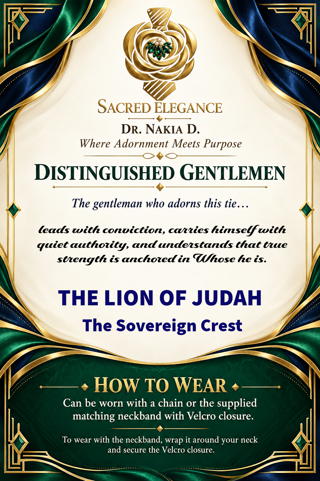 THE LION OF JUDAH | The Sovereign Crest