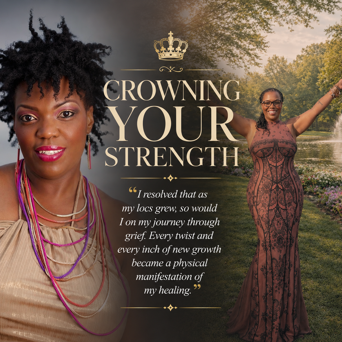 Crowning Your Strength: The Sacred Journey of Growth and Healing