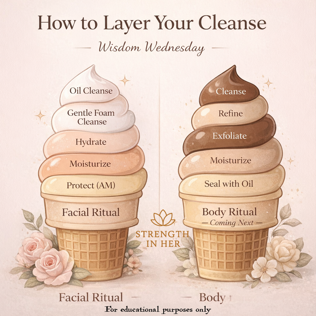 🌿 Wisdom Wednesday: Facial Cleansing Is a Ritual