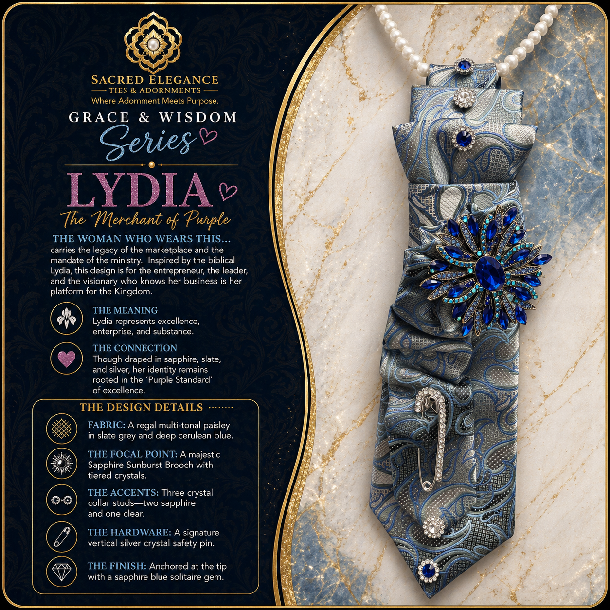 LYDIA | The Merchant of Purple