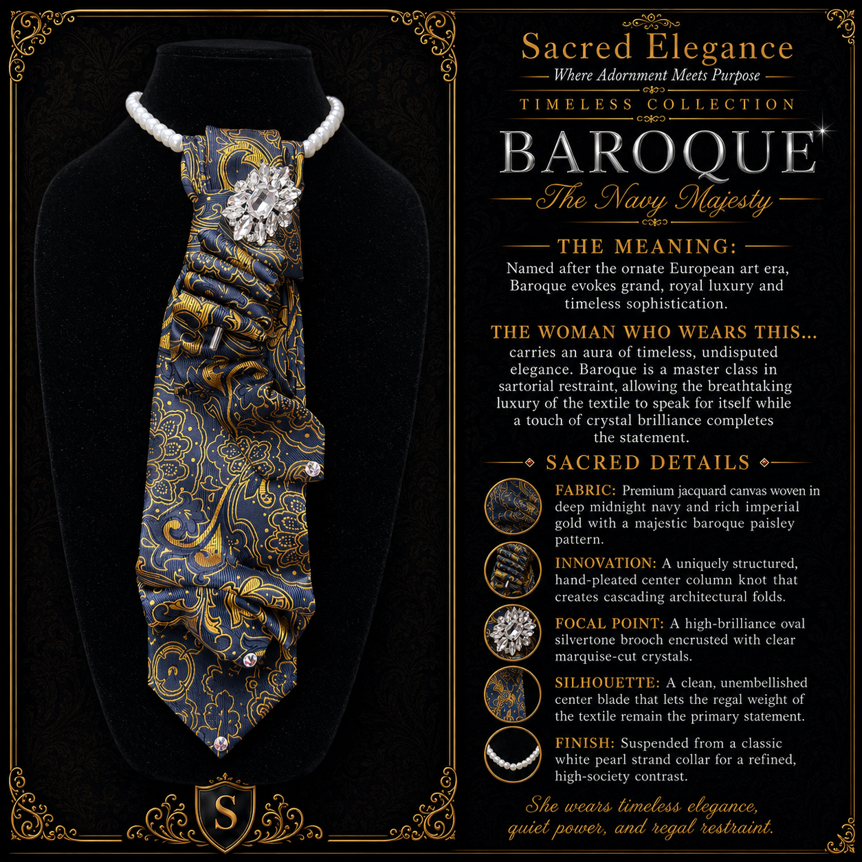 BAROQUE | The Navy Majesty