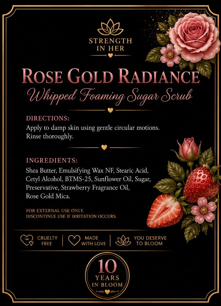 🌹 Rose Gold Radiance Intimate Foaming Wash