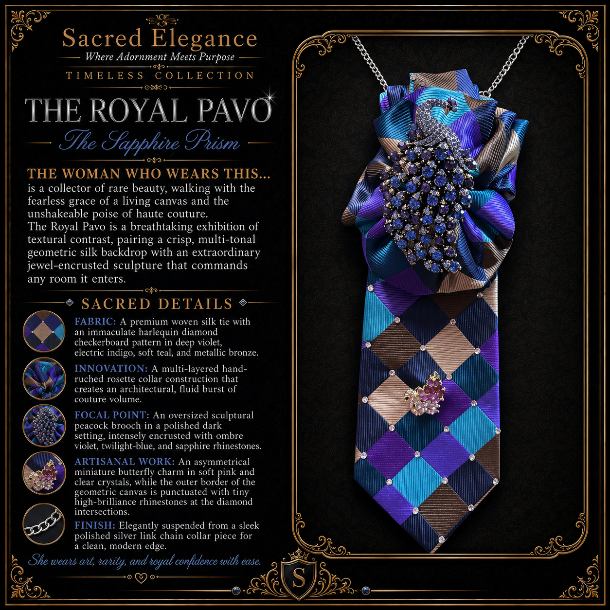 THE ROYAL PAVO | The Sapphire Prism