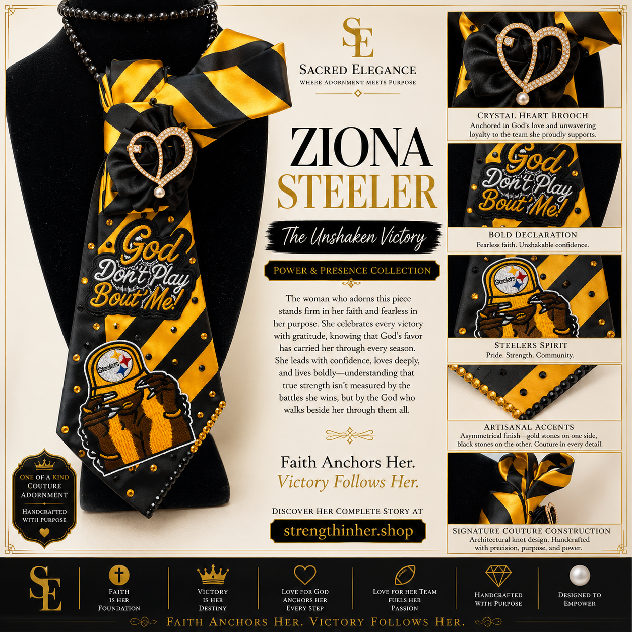 ZIONA STEELER | The Unshaken Victory
