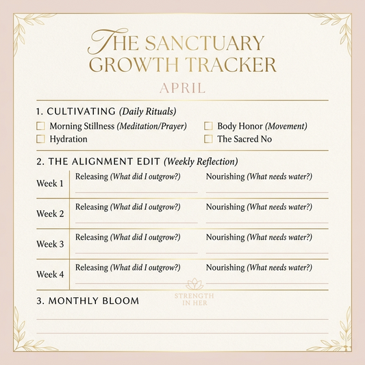 The Sanctuary Growth Tracker (Digital Download)