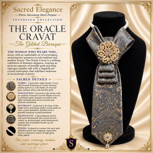 THE ORACLE CRAVAT | The Gilded Baroque