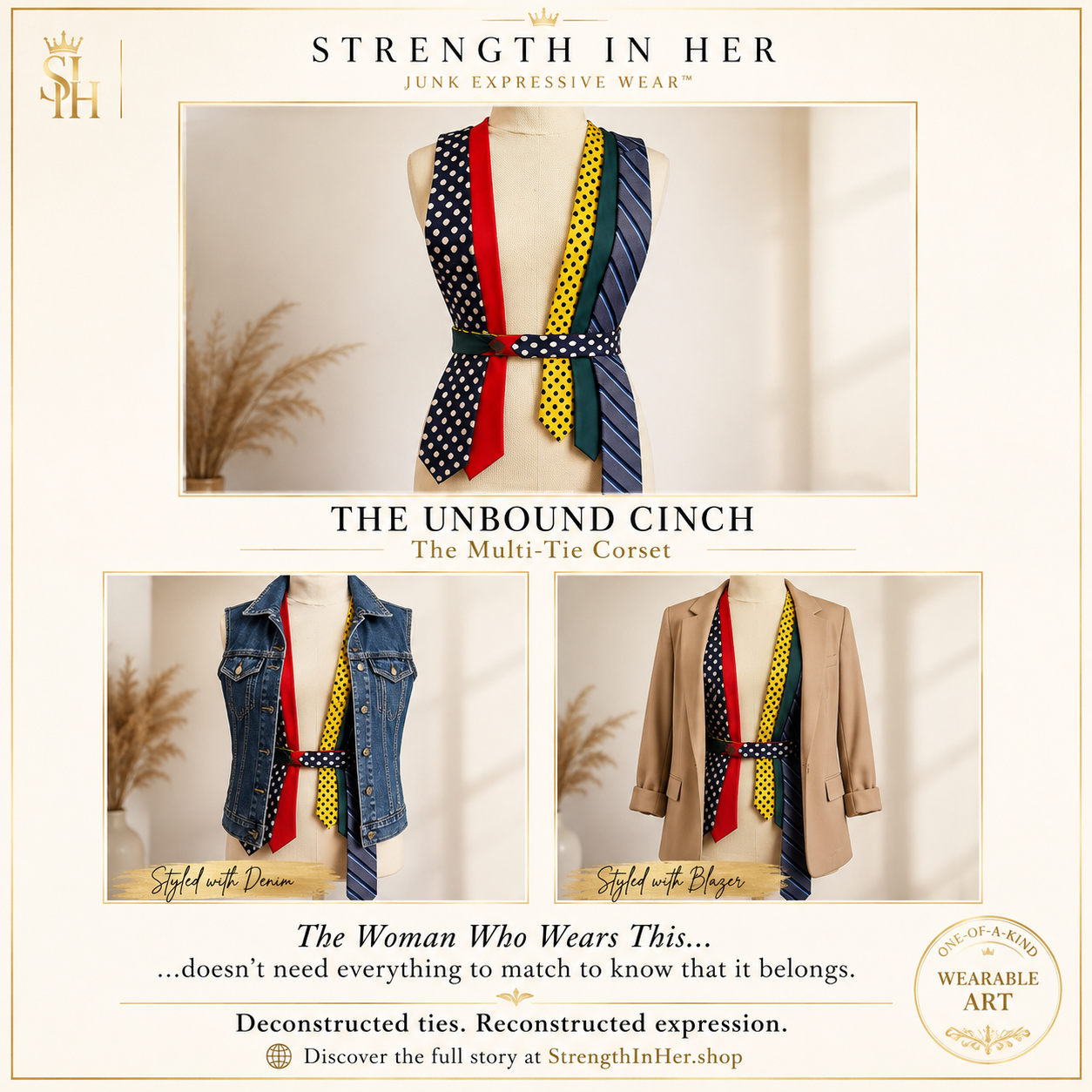 UNBOUND CINCH | The Multi-Tie Corset
