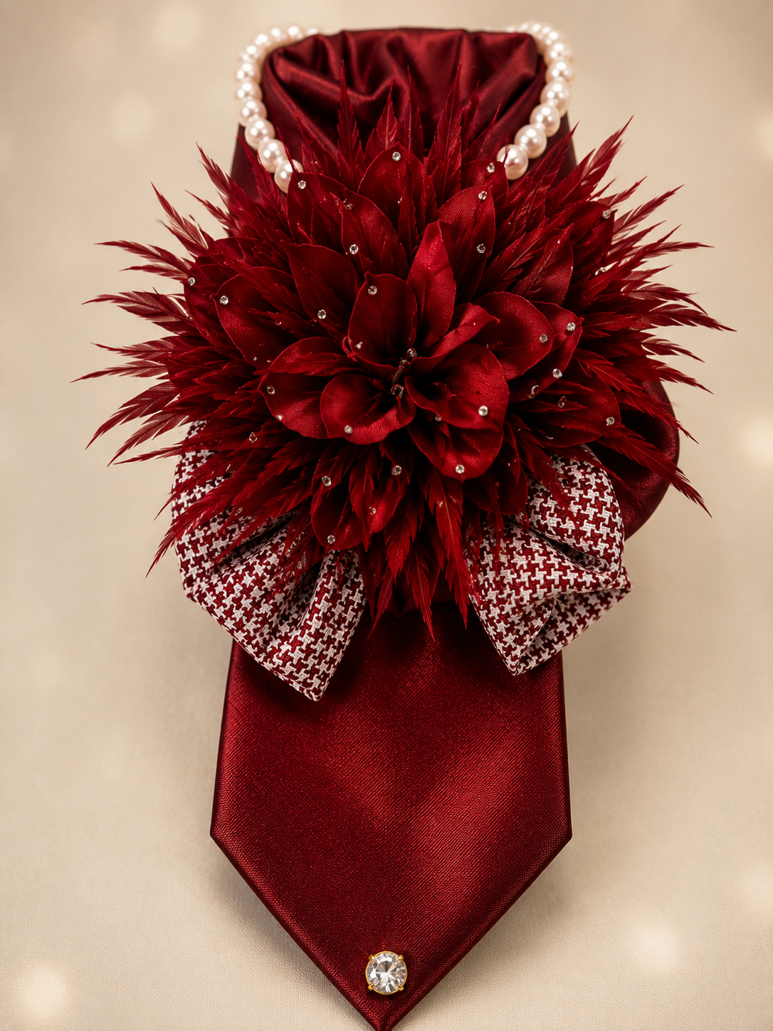PASSION & POISE | The Crimson Statement Tie
