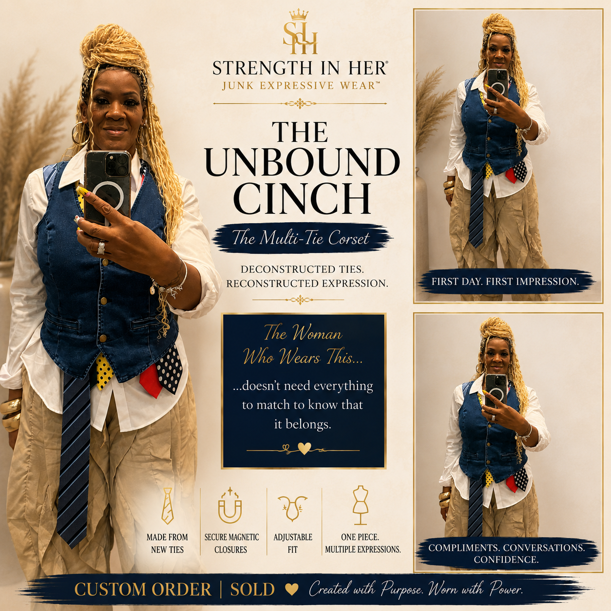UNBOUND CINCH | The Multi-Tie Corset
