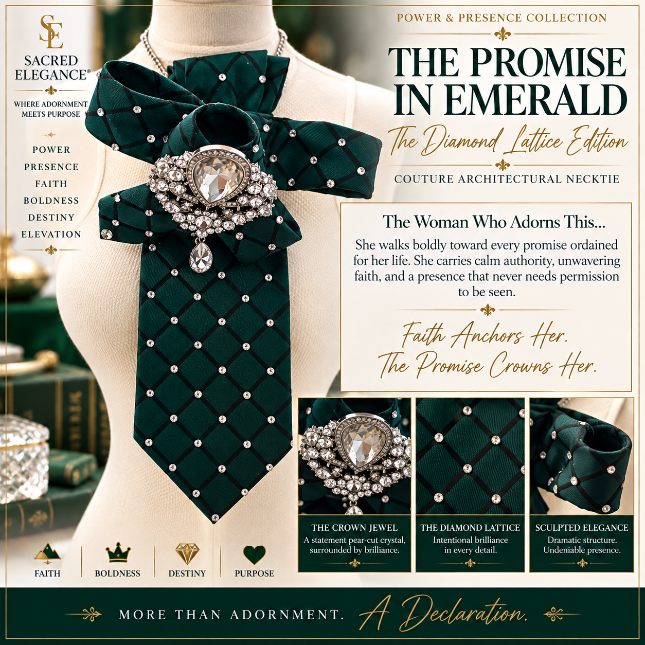 THE PROMISE IN EMERALD | The Diamond Lattice Edition