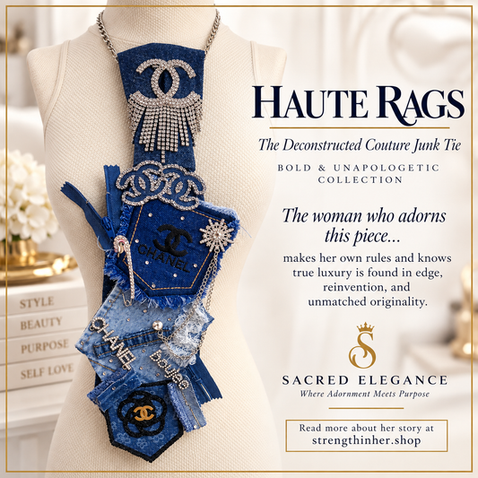 HAUTE RAGS | The Deconstructed Couture Junk Tie