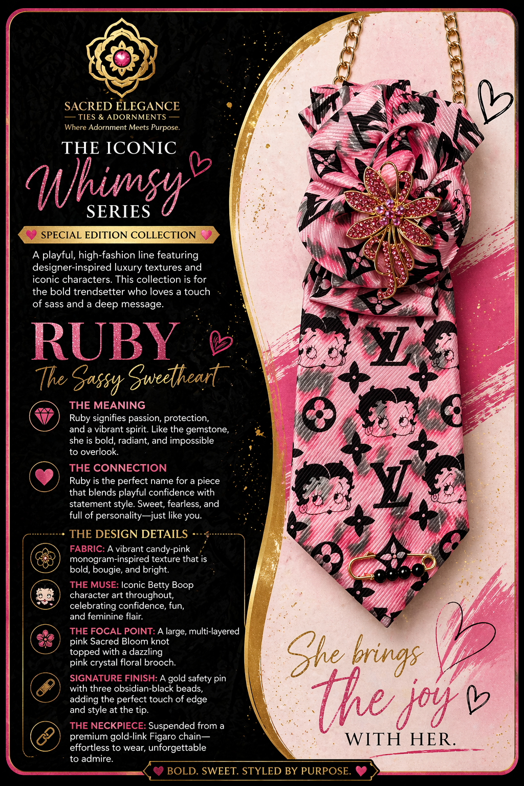 RUBY | The Sassy Sweetheart