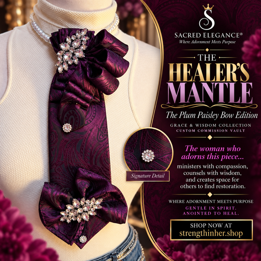 THE HEALER’S MANTLE | The Plum Paisley Bow Edition