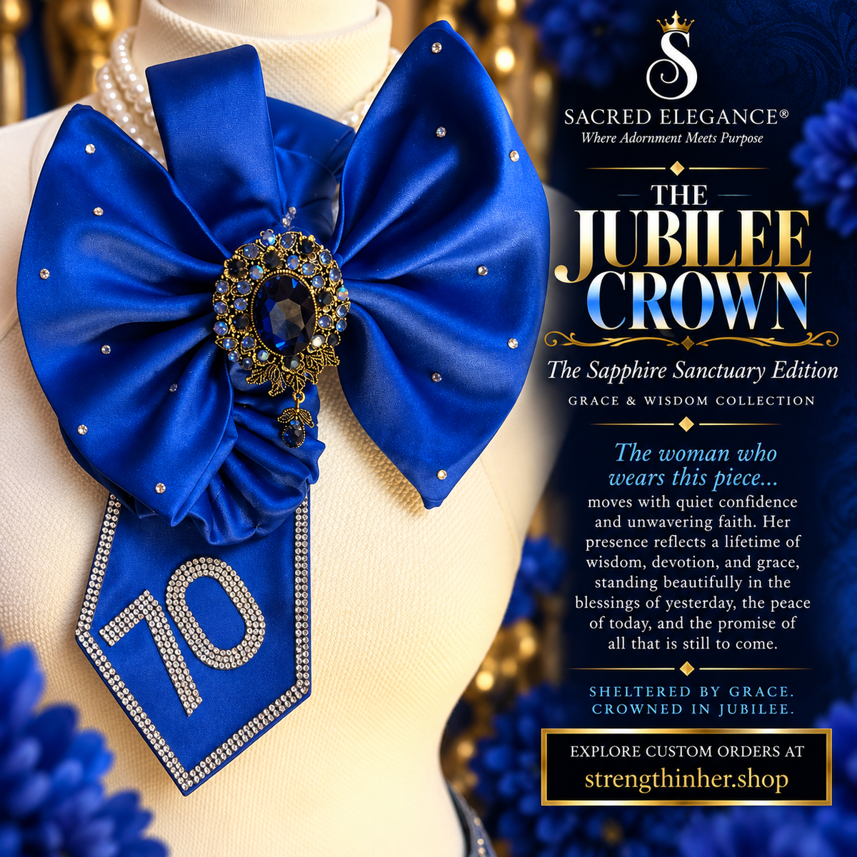 THE JUBILEE CROWN | The Sapphire Sanctuary Edition
