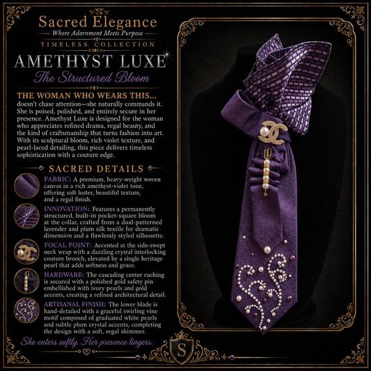 AMETHYST LUXE | The Structured Bloom