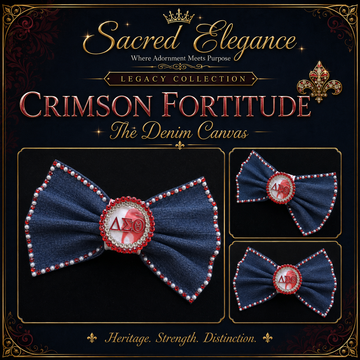 CRIMSON FORTITUDE | The Denim Canvas